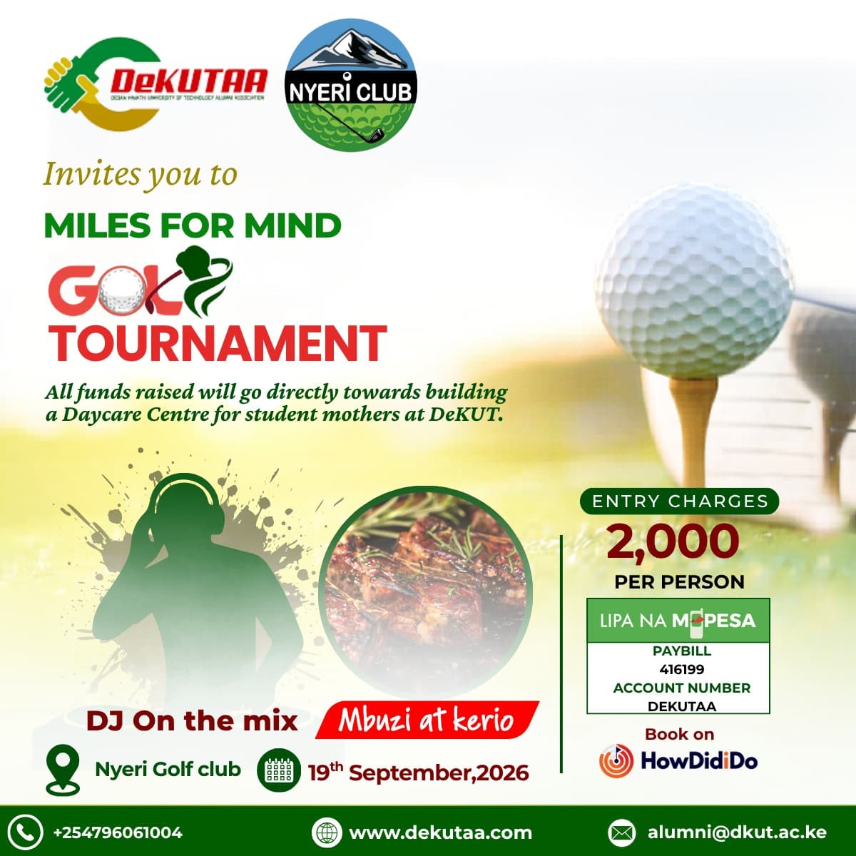 Miles For Mind Golf Tournament